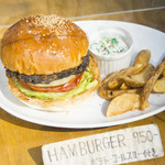 THE BURGER STAND FELLOWS - 店頭サンプル。