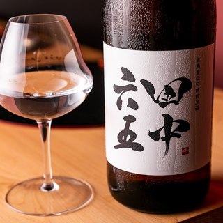 マリアージュを目的とした日本各地の銘酒、拘りの自然派ワイン