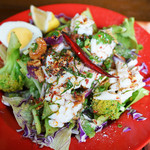 ソムチャイ - 料理写真:イカとカシューナッツのサラダ