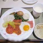 Plaza Cafe - 料理写真:朝食ビュッフェ1日目