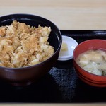 蔦屋 - かき揚げ天丼¥1500