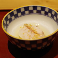 かまくら和久 - 前菜：ぐじの酒蒸し