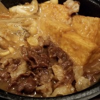 ブルーキッチン 堺筋本町店 - 上州牛ロース肉の牛すき田舎鍋