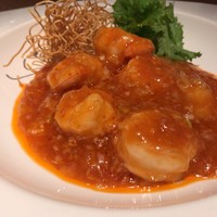 中国料理 大湖苑  - 天然海老のチリソース炒めランチ ¥1,200