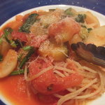 Ｌａ毛利 ターブルペイザンヌ - 有機野菜のトマトソースパスタ