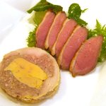 メゾン ドゥ アッシュ - (Christmas)ホロホロ鶏のバロティーヌ　小鴨の燻製とトリュフ風味のサラダ添え