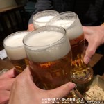 Enguchi - 生ビールでカンパイ♪