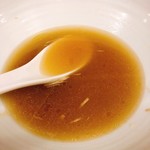Menya Ittoku - 汚くてすみません。残ったスープ！というか、残さなくては〆飯が食べられません(bﾟv`*)