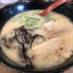 一成 - こく味の背脂が見えるかな？