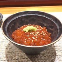 北新地 鮨 なか川 - いくらの子丼