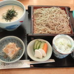 手打ち蕎麦 い志い - とろろ丼セット（１，３６０円）