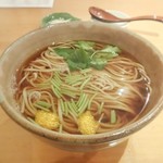 手打ちそば 舞鶴 - かけそば