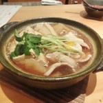 手打ちそば 舞鶴 - 肉豆腐