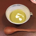 ジャム cafe 可鈴 - 【必ず最初に出てきます】今週の週替わりランチ(1,050円)の野菜のポタージュ