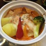 ジャム cafe 可鈴 - 【週替わりランチ(1,050円)】今週のメイン「ハンバーググラタン」