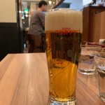 スモーカー - 【ランチ】セットに+300円でビールに変更...