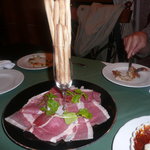 トラットリア ナトゥーラ - プロシュート・・・見た目よりも実物はかなり大盛りです。