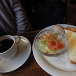 coffee shop MIWAKU - トーストセット(￥５００)