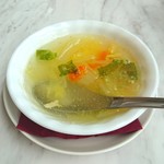 銀座 ラサ マレーシア - セットのスープ