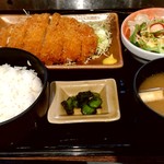 豊丸水産 - 【2019.3.7(木)】本日のワンコインランチ(チキンカツ)500円