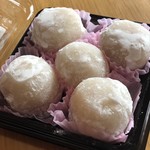 和菓子処 甘味屋 - いちご大福  5個入りでした