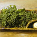 八丈島郷土料理　梁山泊 - 島のり天ぷら