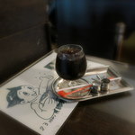 アンヂェラス - ダッチコーヒー（620円）豆まきアトムと共に。