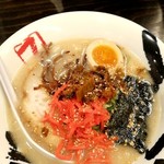 てのごい屋 - 博多長浜ラーメン 680円