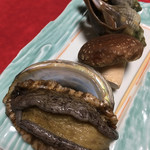 いわない温泉高島旅館 - アワビ