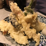 彩 - 海老イカ天ぷら定食