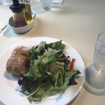 オッティモ・シーフード・ガーデン - サラダ、パン、ドリンクセット