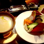 フィッシュ グラウンド - 新鮮野菜のバーニャカウダー