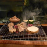 炉ばた雷橋 - 七輪で焼きます