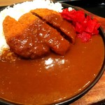 印度のルー - 鉄板ミンチカツカレー