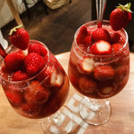 フルーツチューハイ専門店Berry - 上から二杯一緒に撮ってみる♡