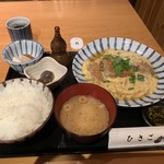 ひさご - かつ煮定食