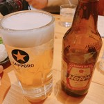 亀有酒場 いちのまる - 赤ホッピーセット  500円