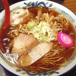 清洋軒 - 醤油らーめん(大盛り；二代目点前)；生姜ほんのり 2010/08/24