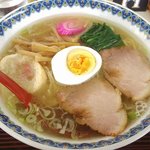 清洋軒 - 特製らーめん(塩；三代目点前)；エスプリ，でしょうか… @2011/09/10