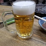元祖　京城屋 - 勝手に出てくる小ビール