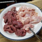 元祖　京城屋 - 晩酌セットのお肉