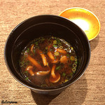 丸新 - 滑子の味噌汁