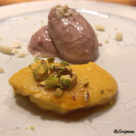 丸新 - 南瓜と小豆のジェラート