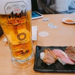 かっぱ寿司 - おかわりビア