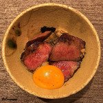 丸新 - 黒毛和牛の炙り小丼