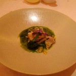 クイーン・アリス - 甘鯛の松笠焼き・蛤・菜の花