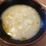 町田商店 - このスープはごはんにぶっかけしたらウマイでしょう。