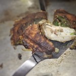 お好み焼 青森 - 牡蠣がプリプリ♪