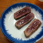 スタミナ苑 - あぶりレバ塩3種アップ