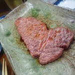 スタミナ苑 - 霜降りステーキ